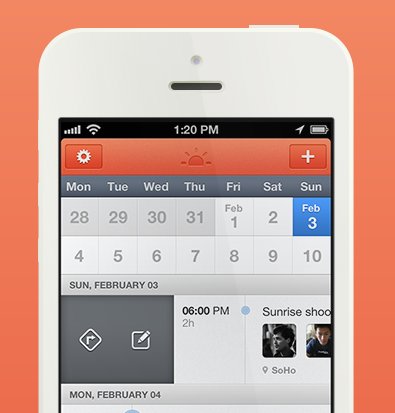 ​Sunrise interface.&nbsp;